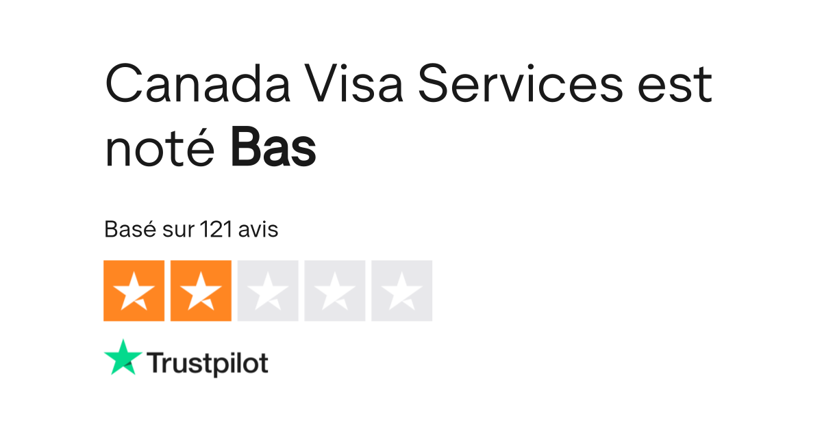 Avis de Canada Visa Services Lisez les avis marchands de
