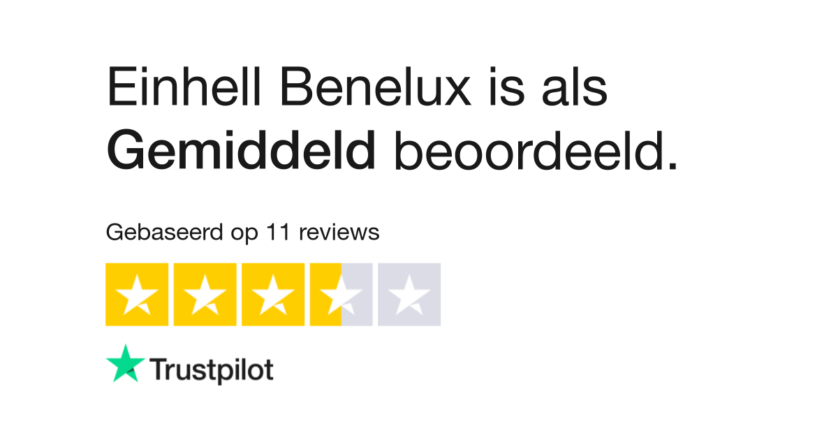 Einhell Benelux reviews Bekijk over einhell.nl