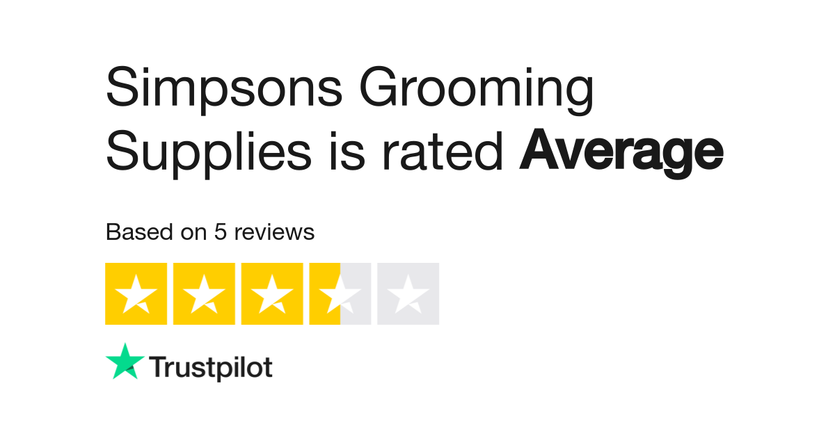 Simpsons Grooming Supplies Reviews Read Customer Service Reviews