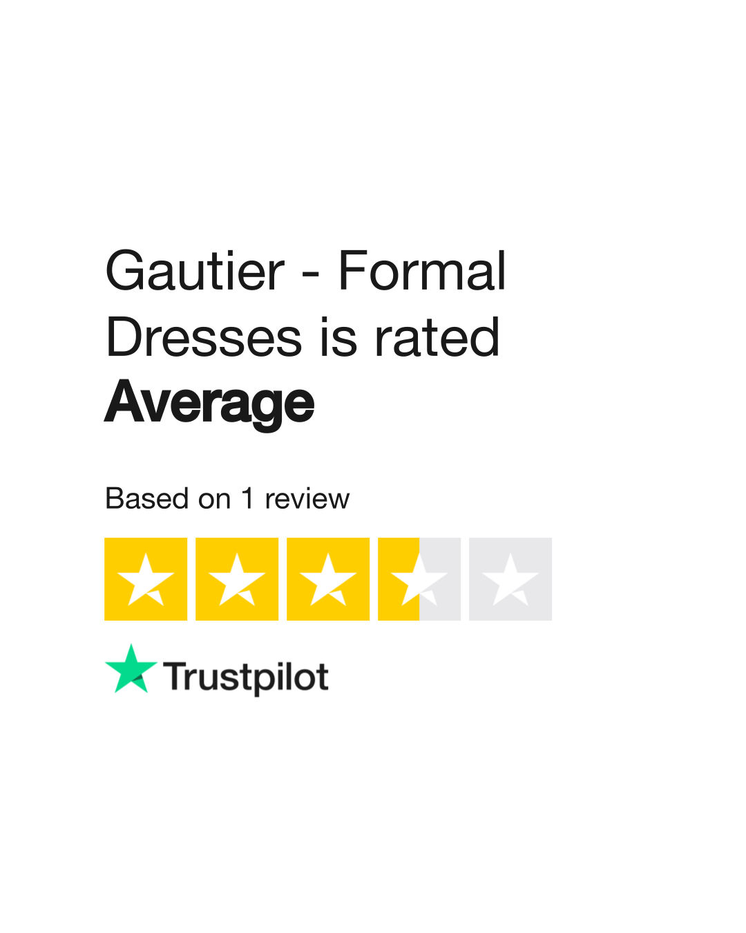 Gautier dresses outlet la cantera