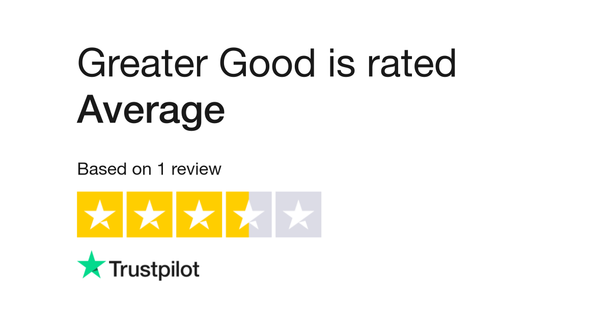 GreaterGood Reviews - 102 Reviews of Greatergood.com