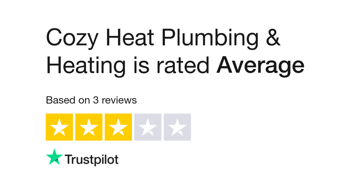 Cozy Heat Plumbing & Heating Reviews