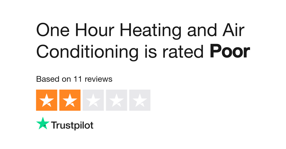 One hour store air conditioning reviews