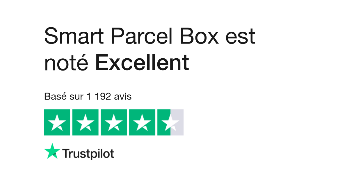 Smart Parcel Box - Boîte aux lettres et colis incurvée Large Bordeaux