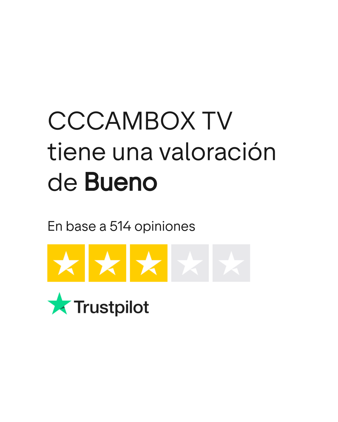 Opiniones sobre CCCAMBOX TV | Lee las opiniones sobre el servicio de  cccamboxtv.com | 9 de 16