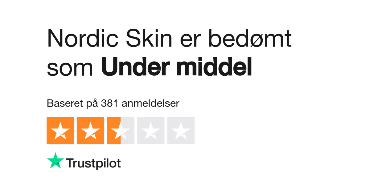 Anmeldelser af Nordic Skin L s kundernes anmeldelser af nordic