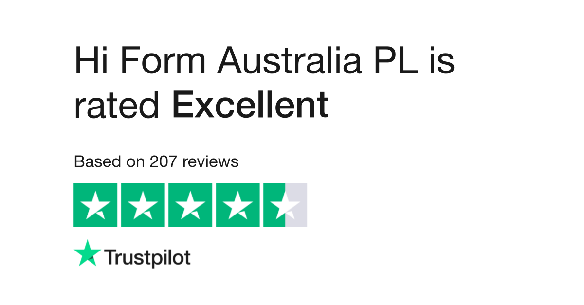 Hi Form Australia PL Reviews  Read Customer Service Reviews of