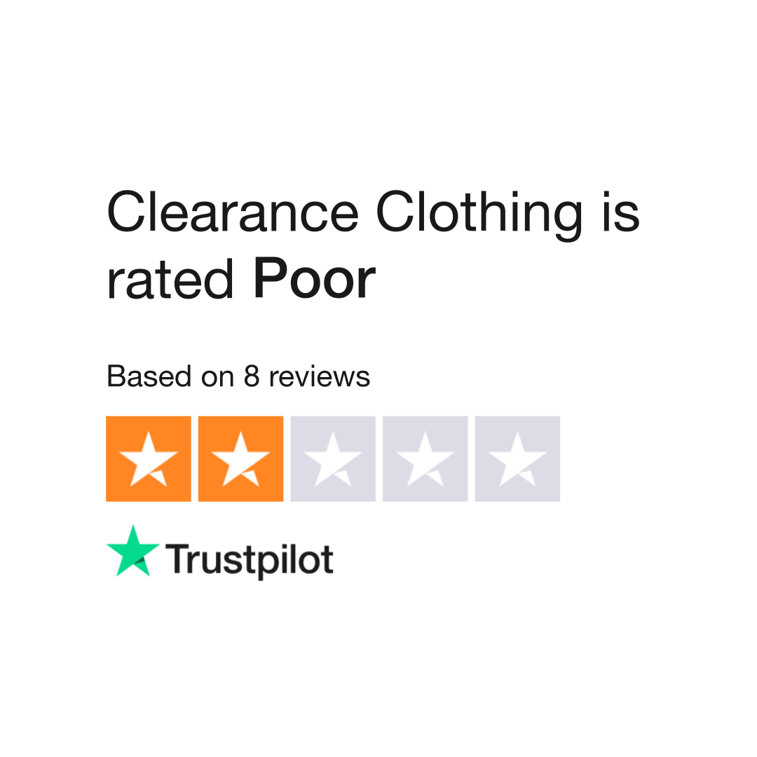 Clearance Clothing Reviews  Read Customer Service Reviews of