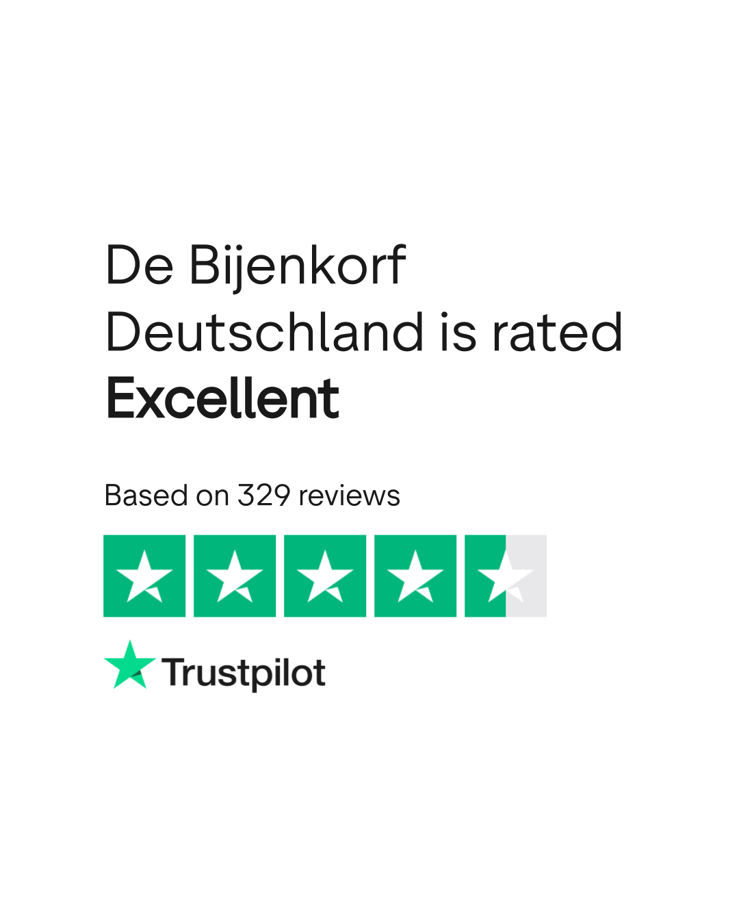 de bijenkorf trustpilot