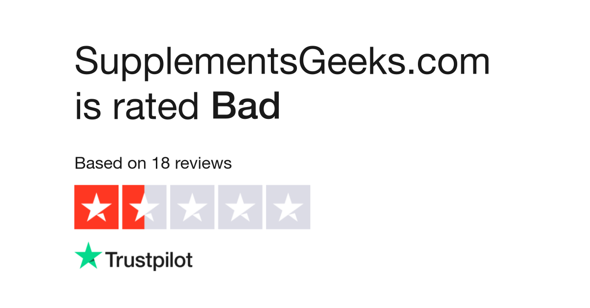 SupplementsGeeks Reviews Read Customer Service Reviews of