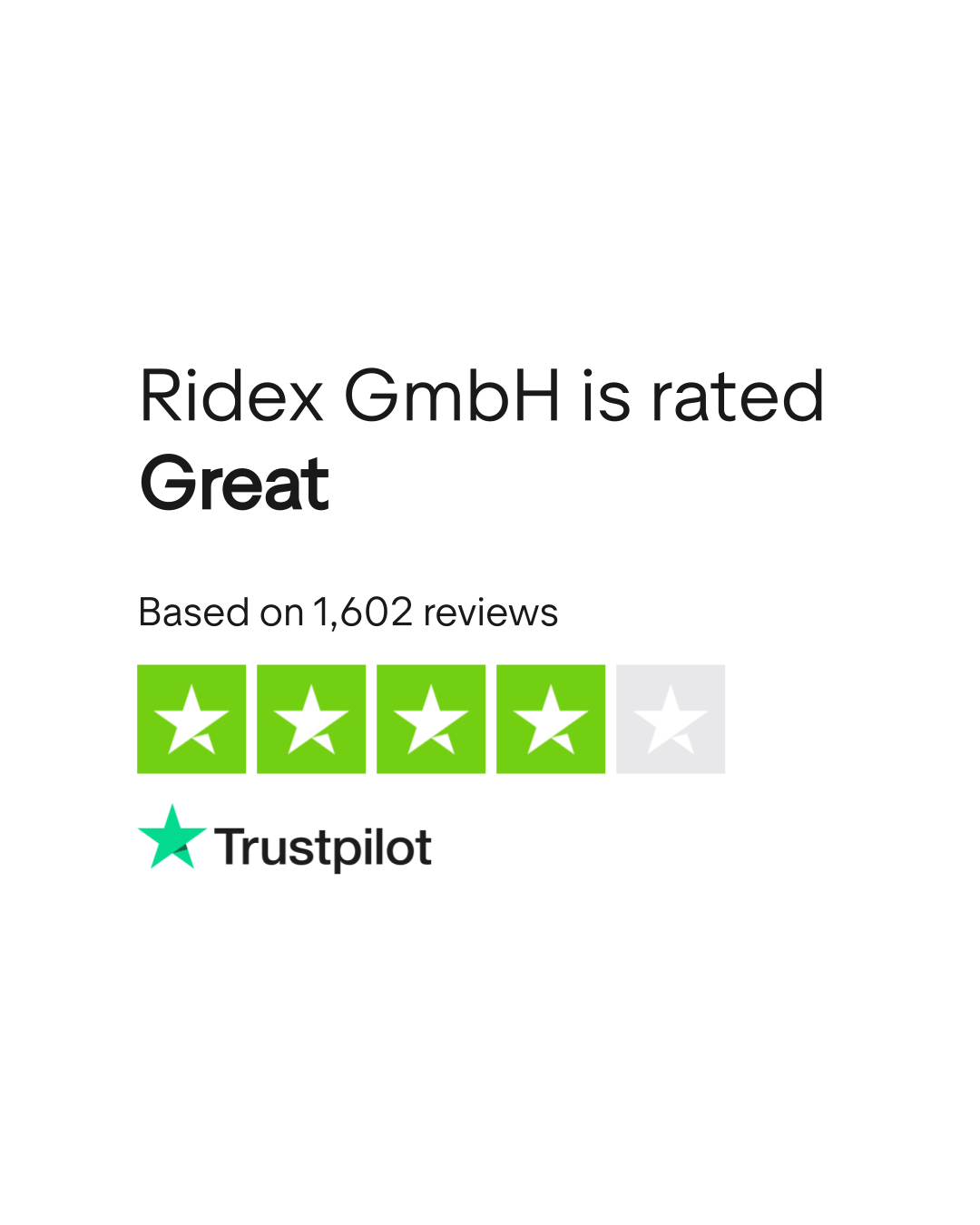 Ridex GmbH Reviews | Read Customer Service Reviews of ridex.eu