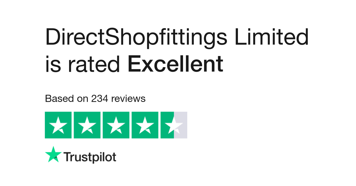 DirectShopfittings Limited Reviews  Read Customer Service Reviews of  directshopfittings.co.uk