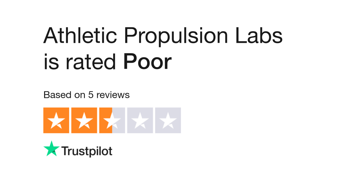 Athletic Propulsion Labs Reviews Read Customer Service Reviews