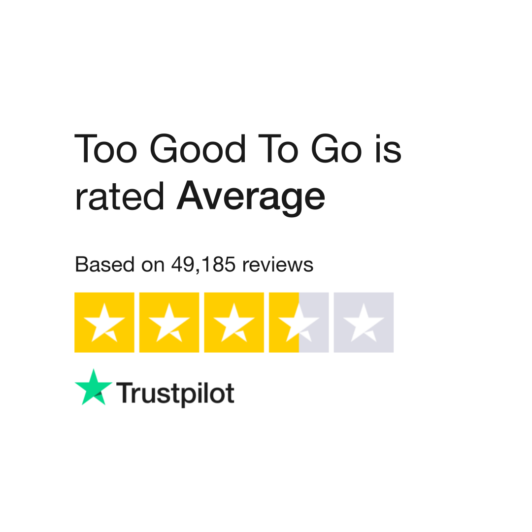 Too Good To Go Reviews  Read Customer Service Reviews of