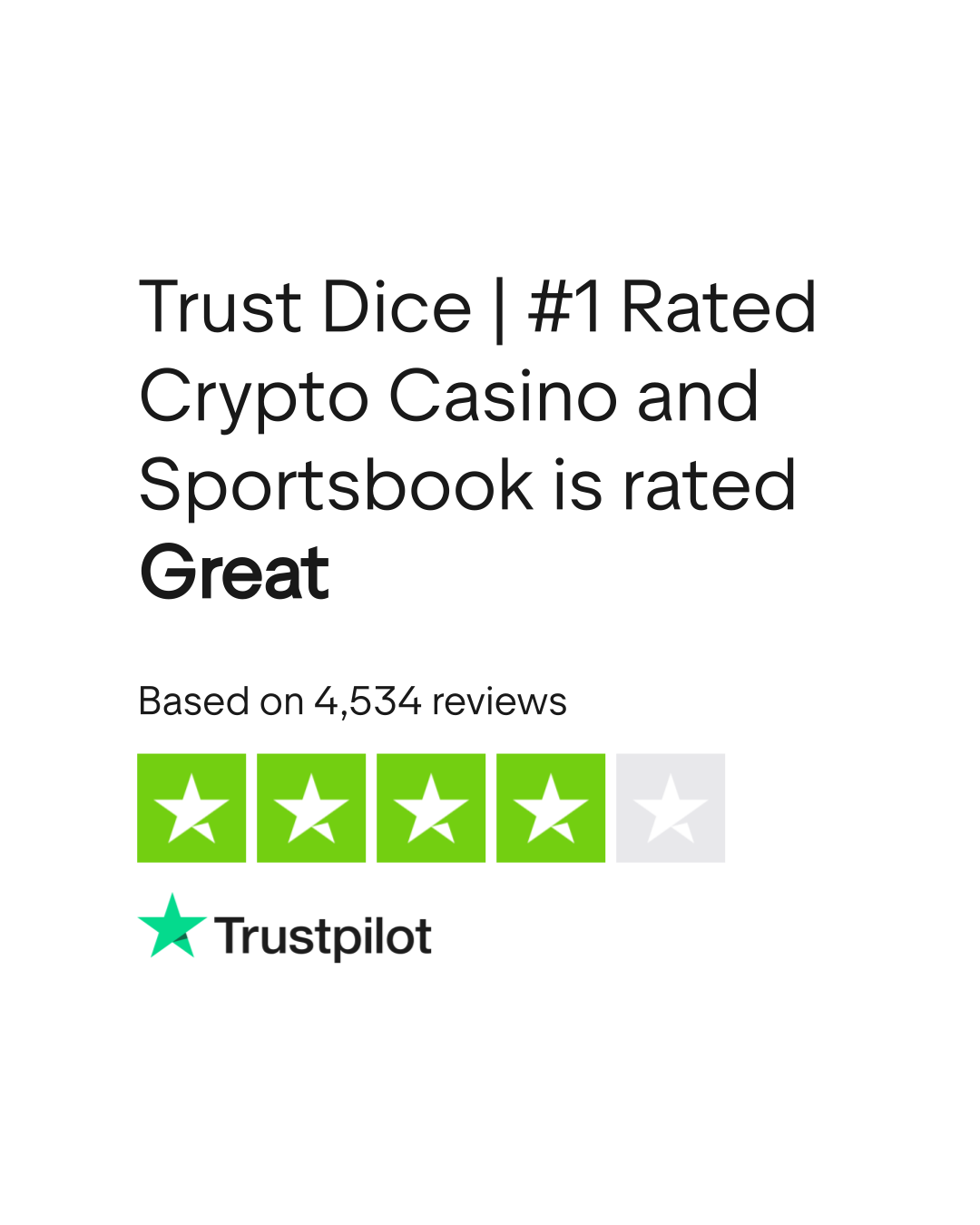 Trust Dice | #1 Rated Crypto Casino and Sportsbook Reviews | Read Customer  Service Reviews of trustdice.win