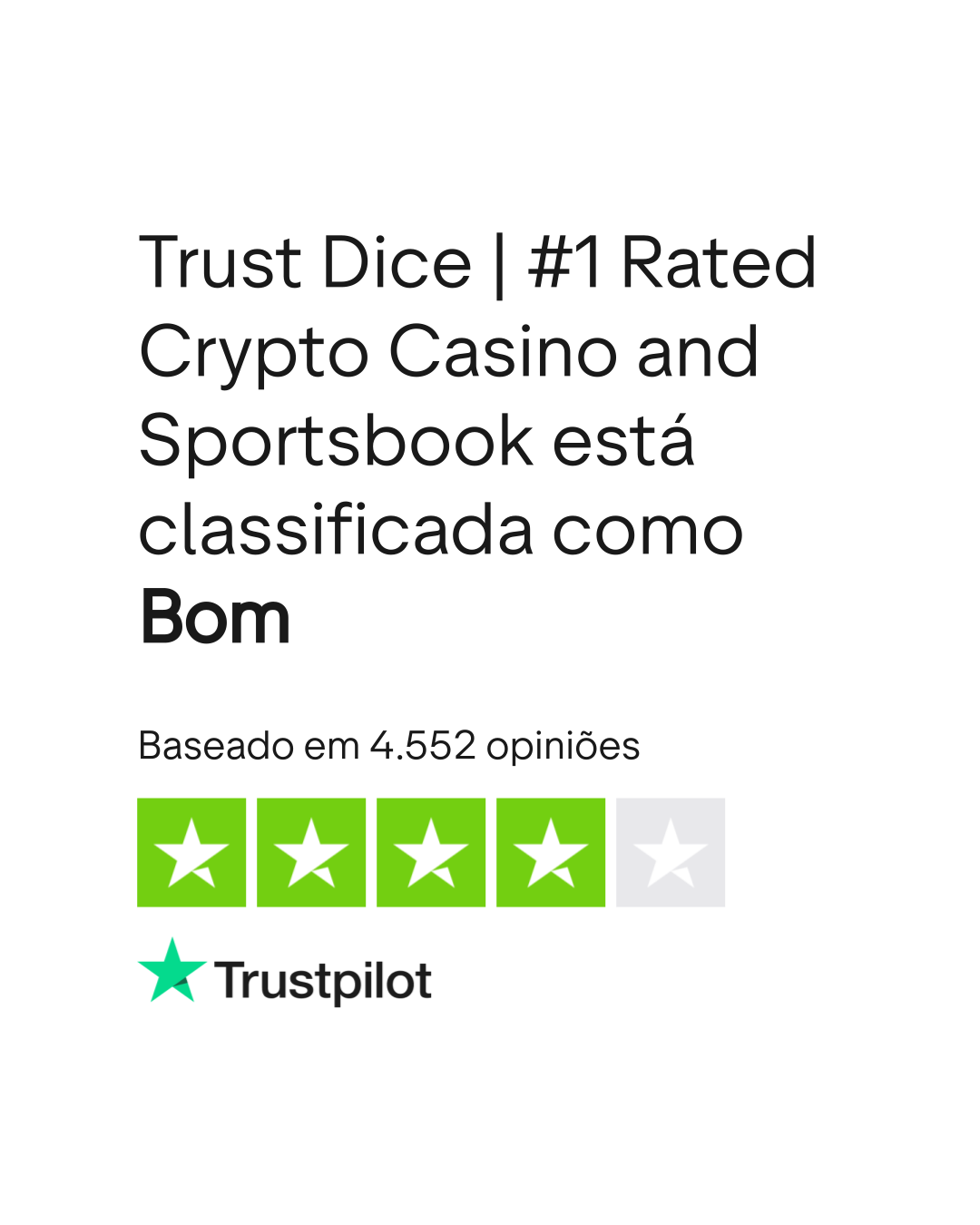 Opiniões sobre Trust Dice | #1 Rated Crypto Casino and Sportsbook | Leia  opiniões sobre o serviço de trustdice.win