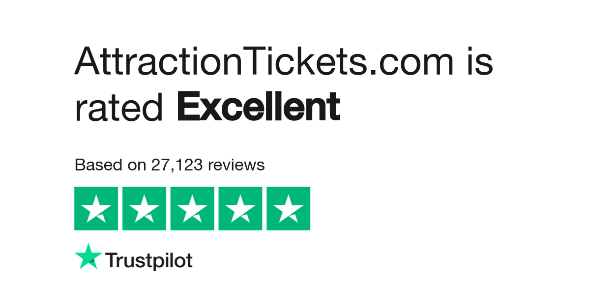 AttractionTickets.com Reviews | Read Customer Service Reviews of  www.attractiontickets.com