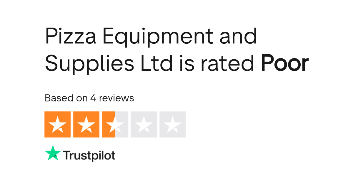 Pizza Equipment and Supplies Ltd Reviews Read Customer Service