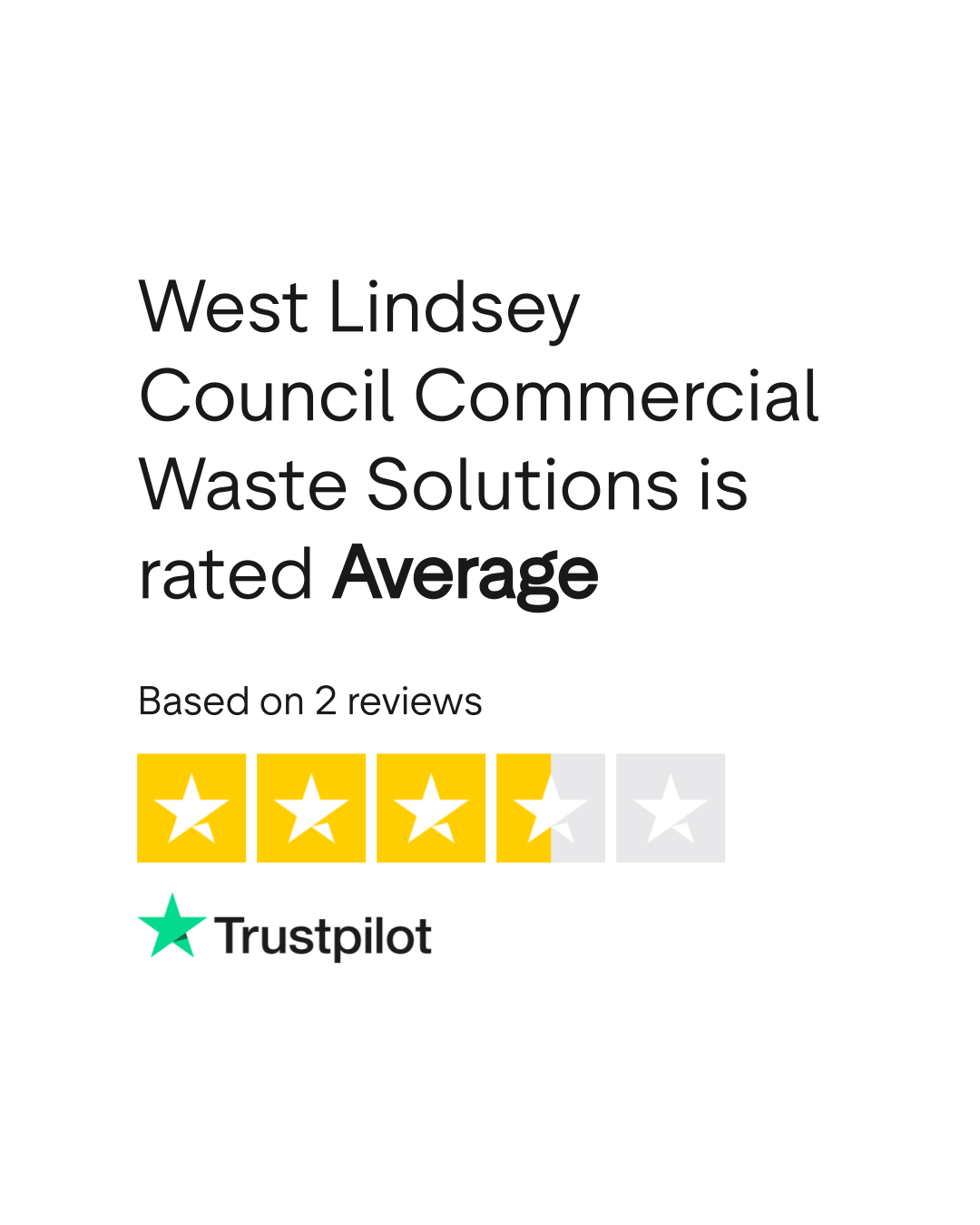 West Lindsey Council Commercial Waste Solutions Reviews Read Customer
