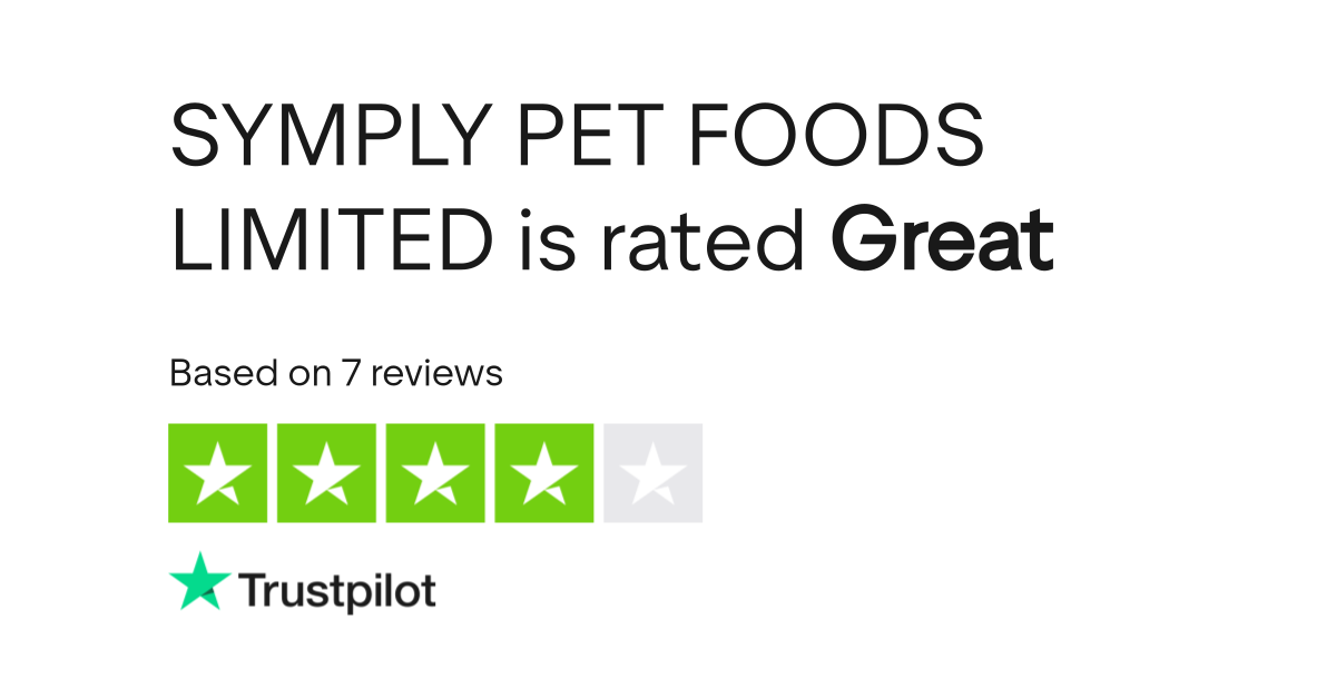 SYMPLY PET FOODS LIMITED Reviews Read Customer Service Reviews of www.symplypetfoods.co.uk