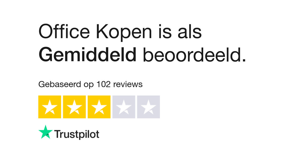 Office Kopen reviews | Bekijk consumentenreviews over 