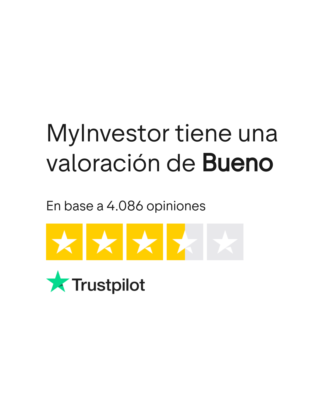 Opiniones sobre MyInvestor | Lee las opiniones sobre el servicio de  myinvestor.es | 3 de 179