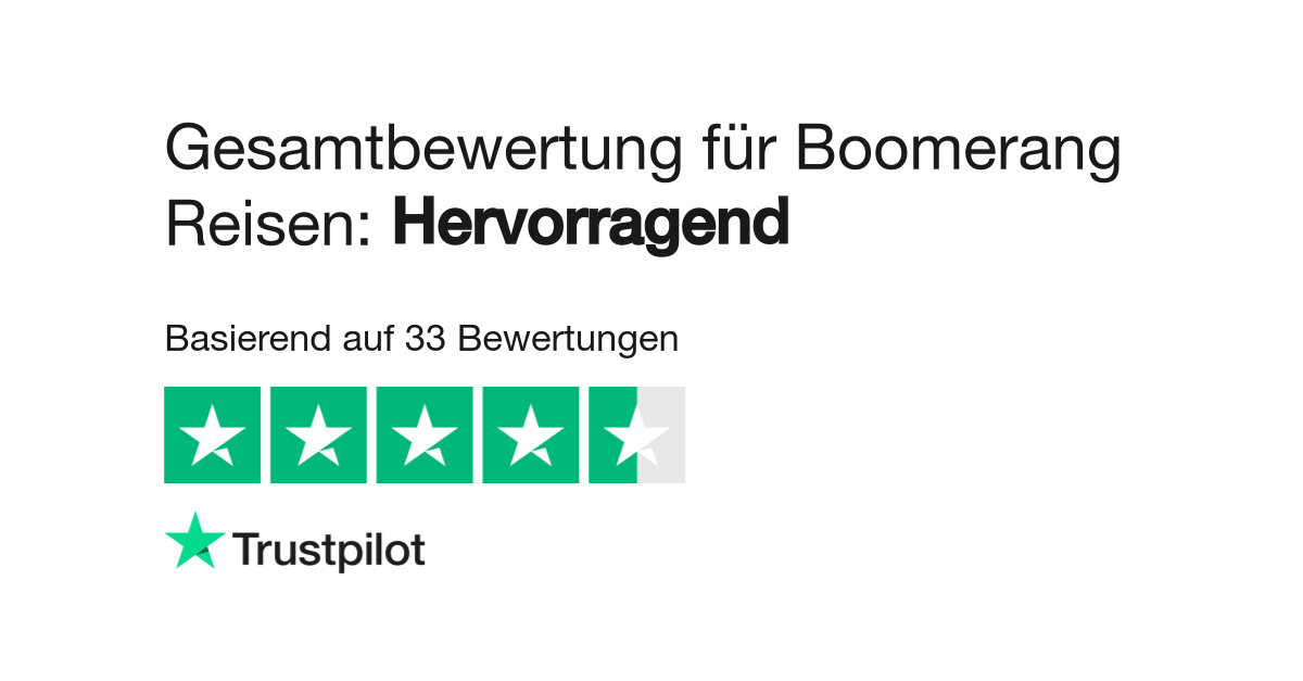 Bewertungen Zu Boomerang Reisen Lesen Sie Kundenbewertungen Zu Boomerang Reisen De