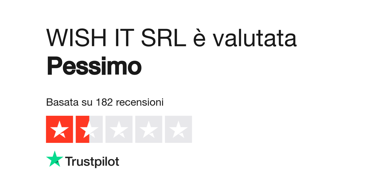 WISH IT SRL  Leggi le recensioni dei servizi di wish.it