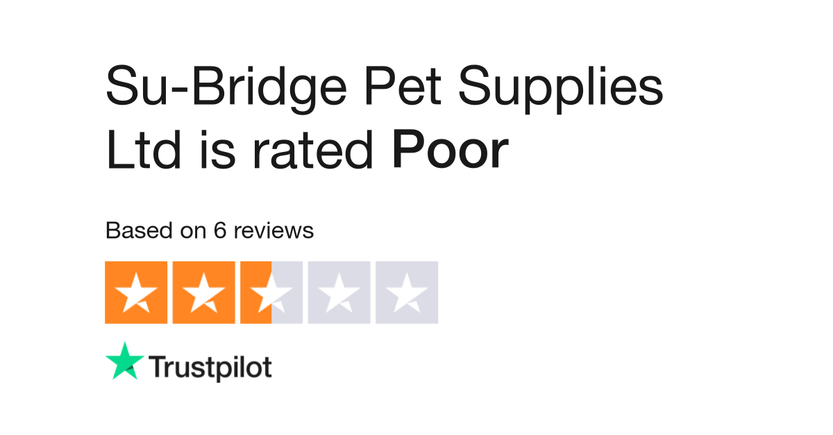 Su Bridge Pet Supplies Ltd Reviews Read Customer Service Reviews