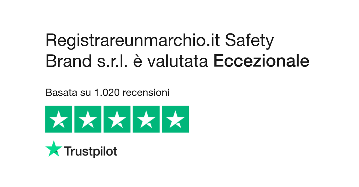 Registrareunmarchio.it Safety Brand s.r.l.  Leggi le recensioni dei  servizi di registrareunmarchio.it