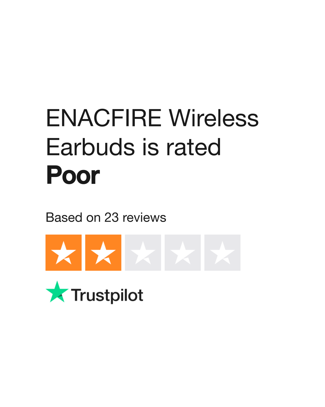 Enacfire wireless earbuds discount review