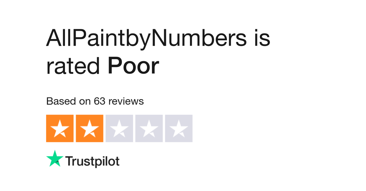 AllPaintbyNumbers Reviews  Read Customer Service Reviews of  allpaintbynumbers.com