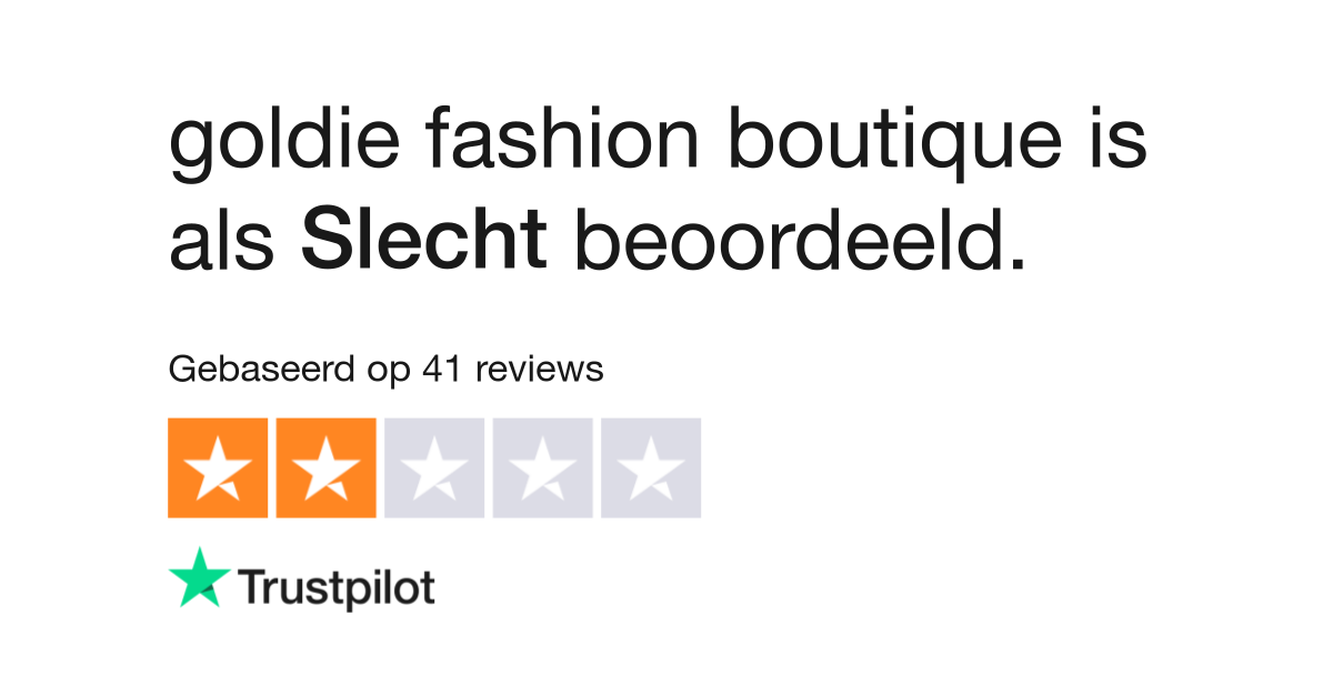 goldie fashion boutique reviews Bekijk consumentenreviews over