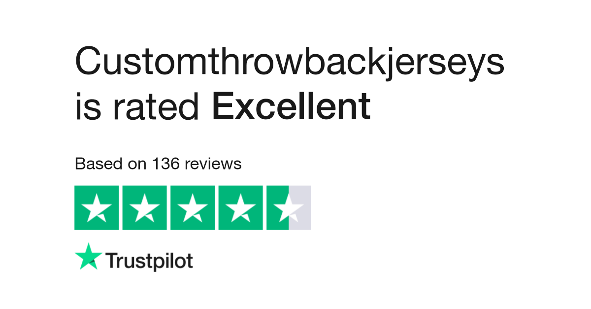 Custom Throwback Jerseys Reviews - 158 Reviews of