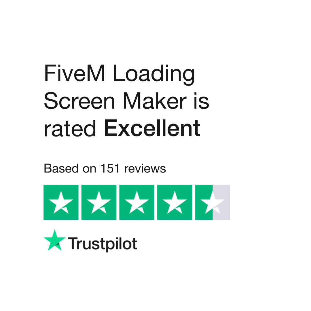 FiveM Loading Screen Maker Reviews, Read Customer Service Reviews of  fivem-lsm.com