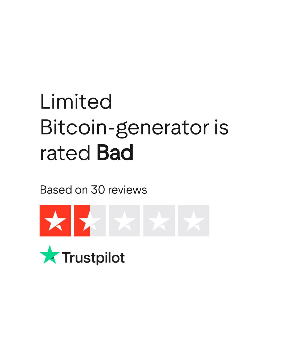 Limited Bitcoin-generator Reviews | Read Customer Service Reviews of  limited-bitcoin-generator.org