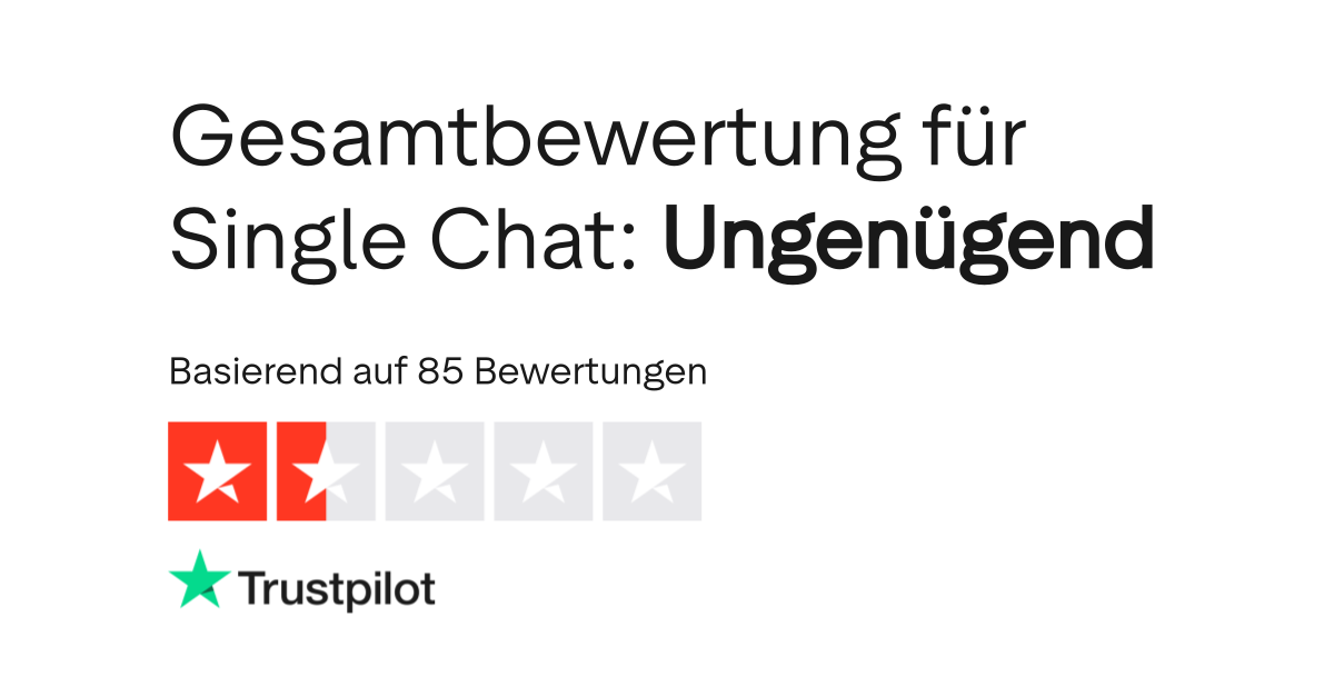 Single chat net account löschen