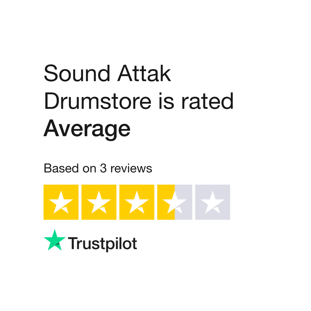 Sound Attak Drumstore Reviews Read Customer Service Reviews of