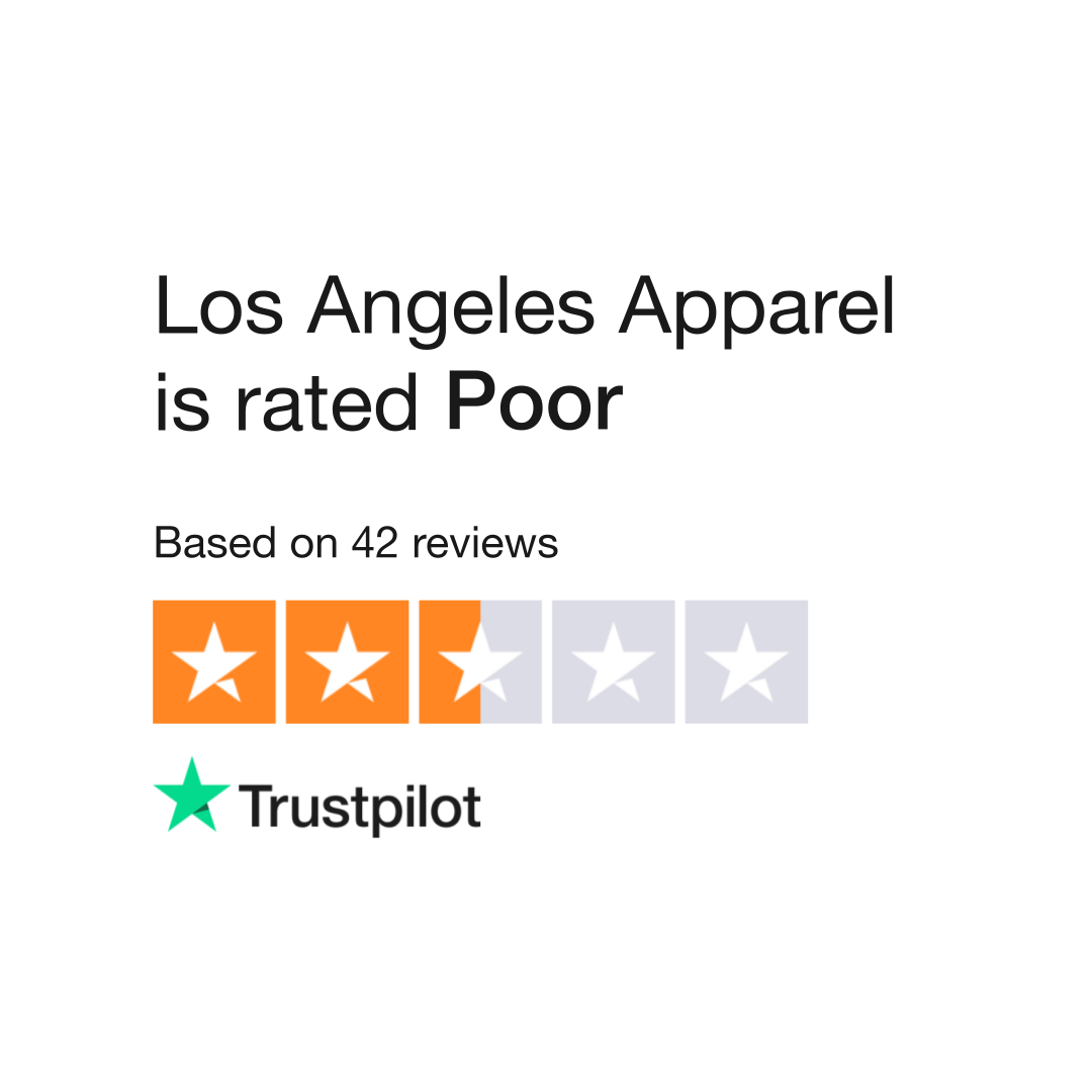 Los Angeles Apparel Reviews  Read Customer Service Reviews of