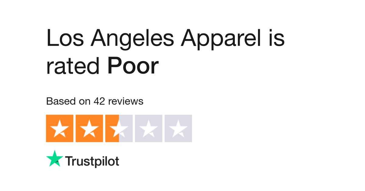 LOS ANGELES APPAREL REVIEW, SIZING & ON BODY