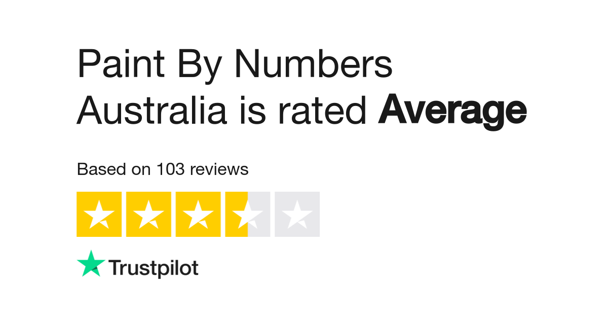 Paint By Numbers Australia Reviews  Read Customer Service Reviews of  paintbynumbers.com.au