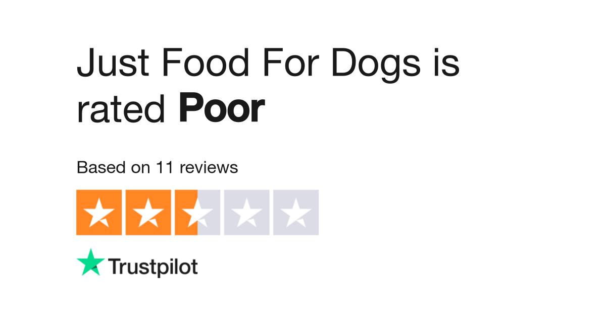 Just food for dogs logo hotsell