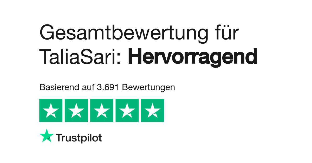 Bewertungen zu TaliaSari Lesen Sie Kundenbewertungen zu taliasari