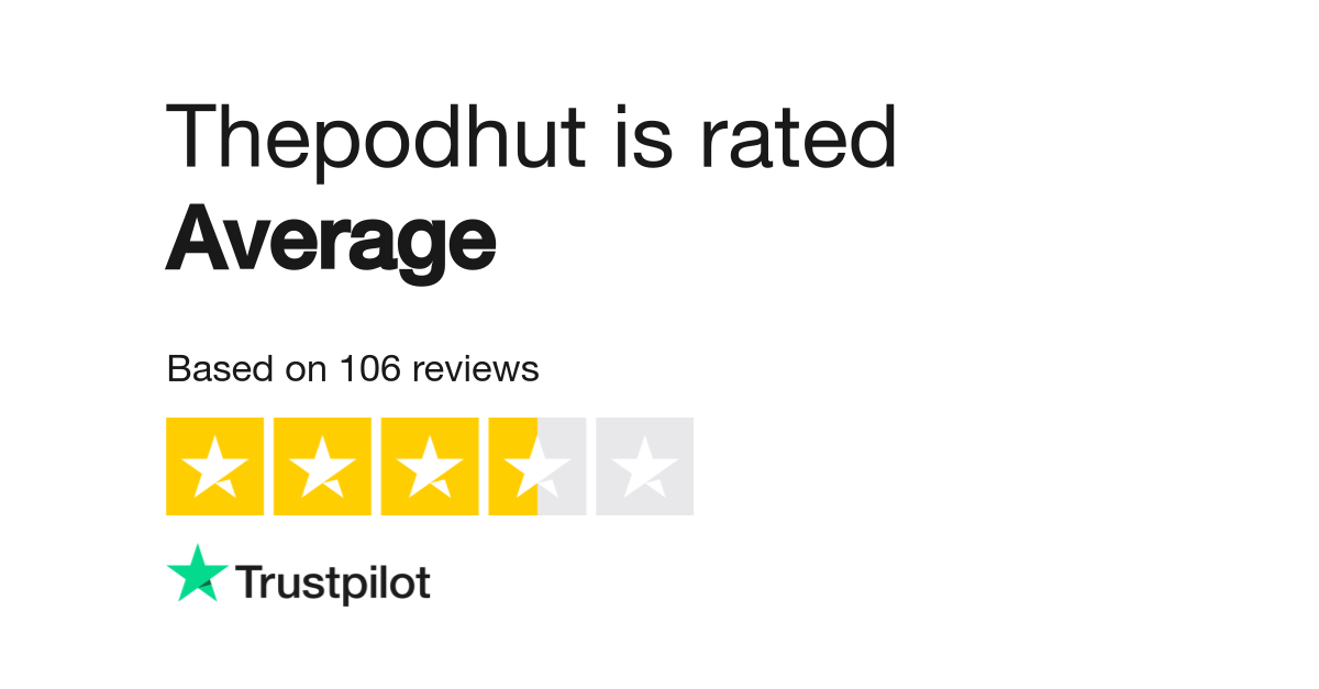 Thepodhut Reviews Read Customer Service Reviews of thepodhut