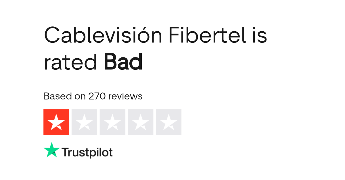 Cablevisión Fibertel Reviews Read Customer Service Reviews of www