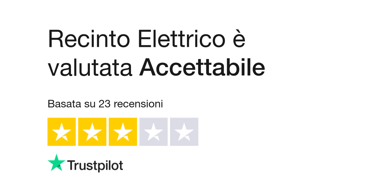 Recinto Elettrico  Leggi le recensioni dei servizi di recinto-elettrico.it