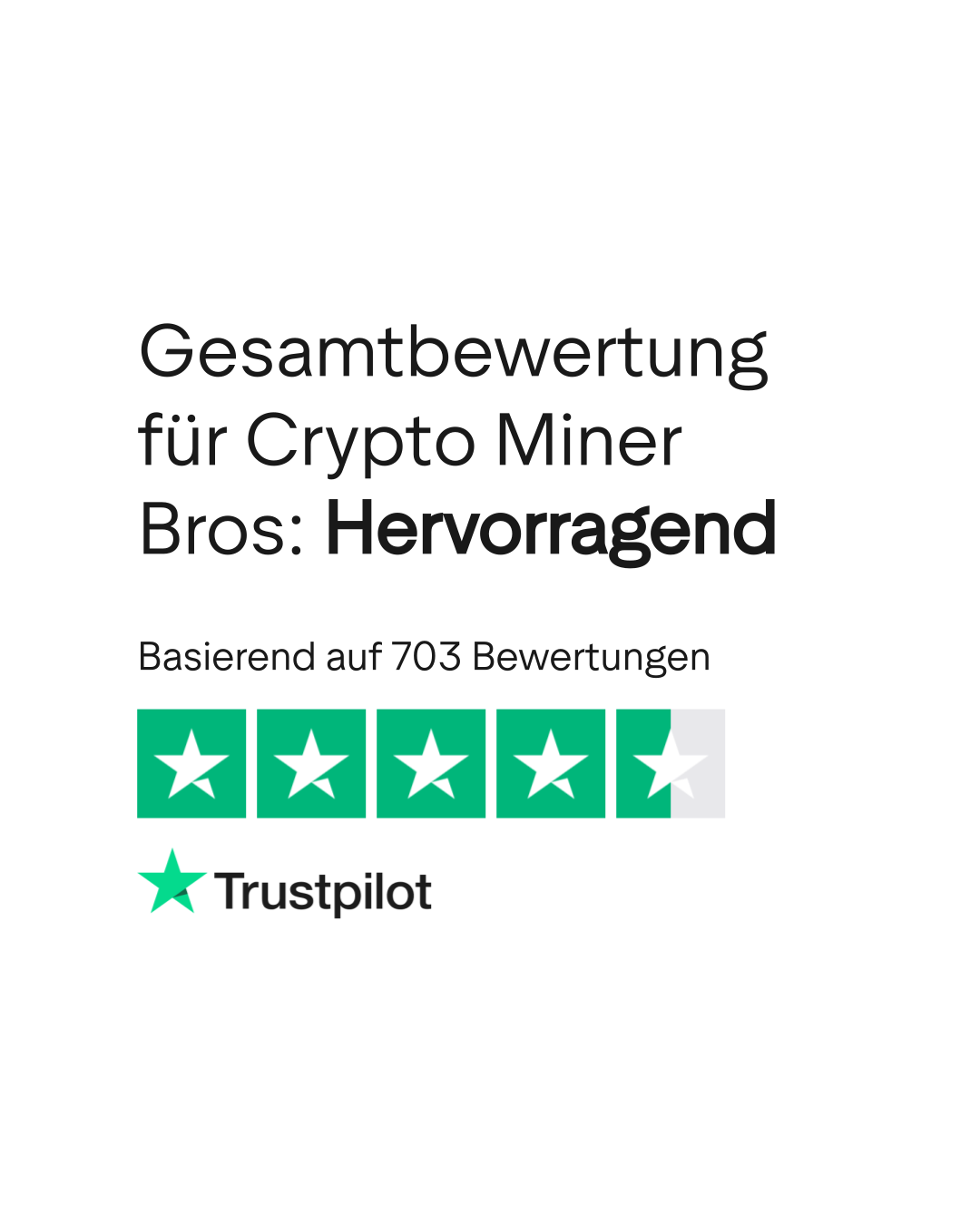 Bewertungen zu Crypto Miner Bros | Lesen Sie Kundenbewertungen zu  cryptominerbros.com