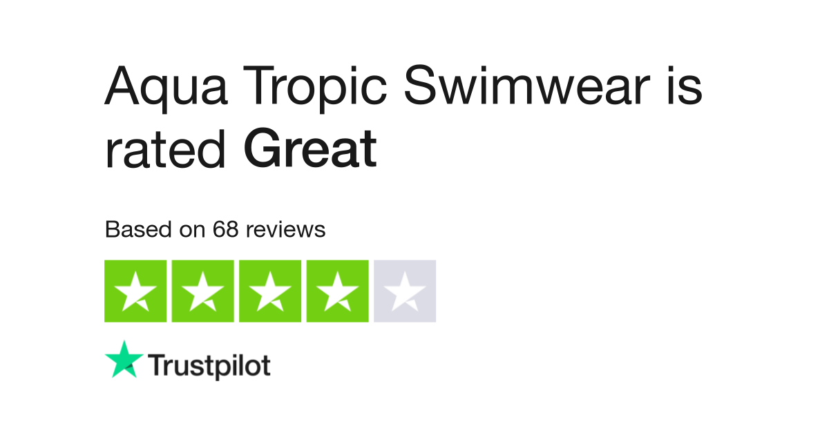 Aqua Tropic Swimwear, Wear With Confidence
