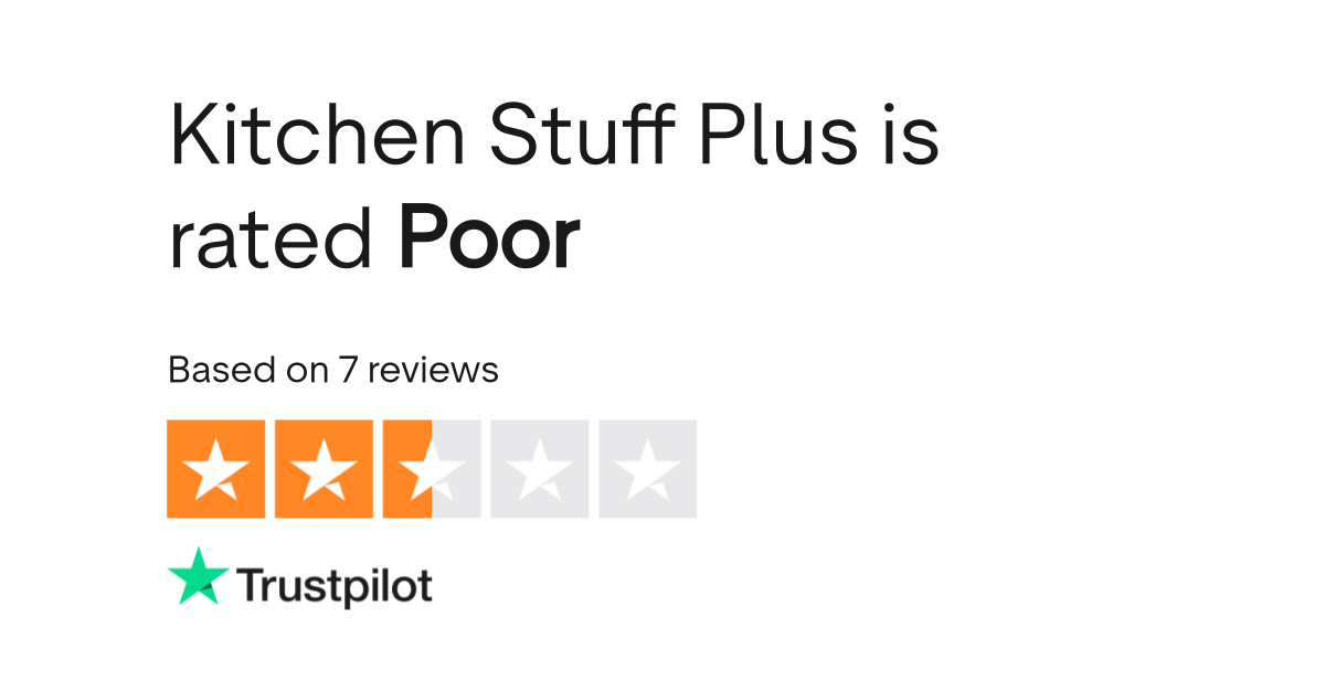 Kitchen Stuff Plus Reviews Read Customer Service Reviews of www