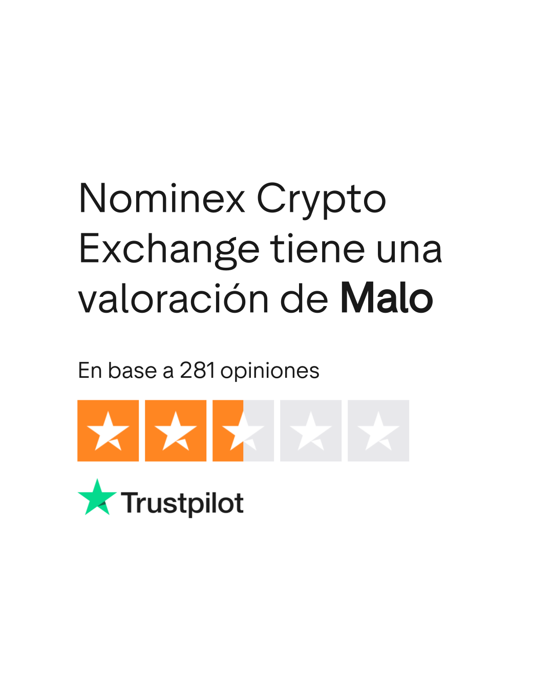 Opiniones sobre Nominex Crypto Exchange | Lee las opiniones sobre el  servicio de nominex.io